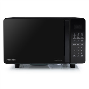 Hisense, 20 L, 700 W, black - Microwave oven