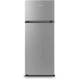 Gorenje, 206 L, height 144 cm, grey - Refrigerator