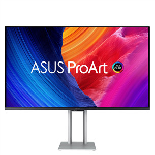 Asus ProArt OLED, 32'', 240 Hz, OLED, sidabro spalvos - Monitorius PA32UCDM