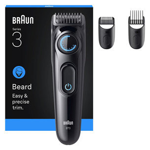 Braun Beard Trimmer Series 3, juoda - Barzdaskutė BT3520