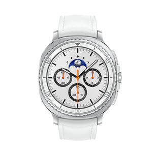 Samsung Watch8 Classic, 46 mm, LTE, white - Smartwatch