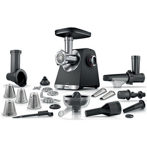 Bosch MultiPower, Series 6, 2100 W, black - Meat mincer
