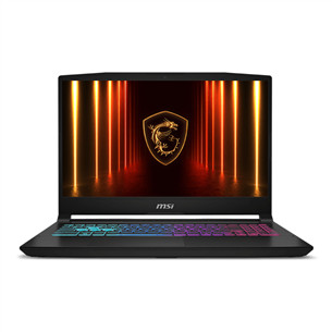 MSI Katana 15HX, 15,6'', 144 Hz, i7, 16 GB, 1 TB, RTX 5070, ENG, black - Notebook
