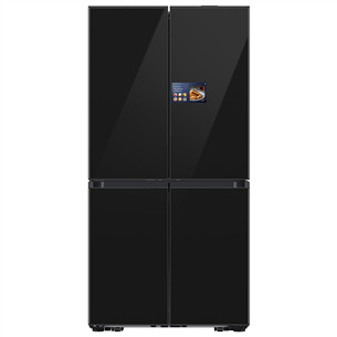 Samsung Bespoke AI Home, 654 L, aukštis 186 cm, juodas - SBS Šaldytuvas RM90F67CECEO