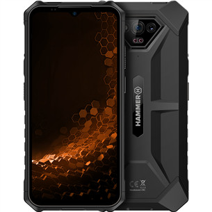 HAMMER Iron V, 6GB, 64GB, black - Smartphone