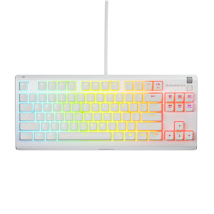 SteelSeries Apex 3 TKL, US, balta - Klaviatūra 64819