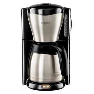 Philips, water tank 1.2 L, black/inox - Coffee maker Item - HD7546/20