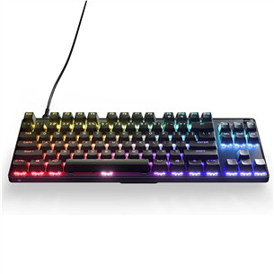 Klaviatūra Steelseries Apex 9 TKL, US, black Prekė - 64847 64847