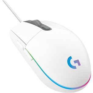 Logitech G102 LightSync, balta - Pelė 910-005824