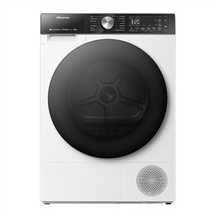Hisense, 10 kg, depth 61 cm - Clothes dryer