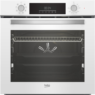 Beko, Beyond, catalytic back wall, 72 L, white - Built-in Oven Item - BBIM14300WMS