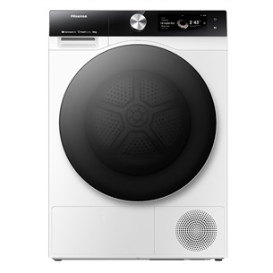 Hisense, 10 kg, depth 61 cm - Clothes dryer