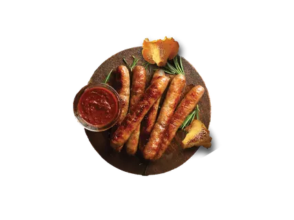 GRILL&FUN Šviežios kiaulienos dešrelės su voveraitėmis