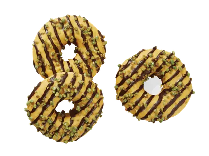 Pistacijų skonio spurga