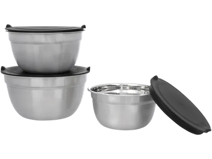 SILVERCREST Nerūdijančiojo plieno dubenėlių rinkinys