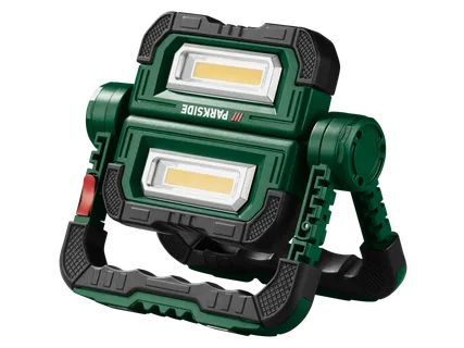 PARKSIDE LED prožektorius su išorinės baterijos funkcija PBSL 5000