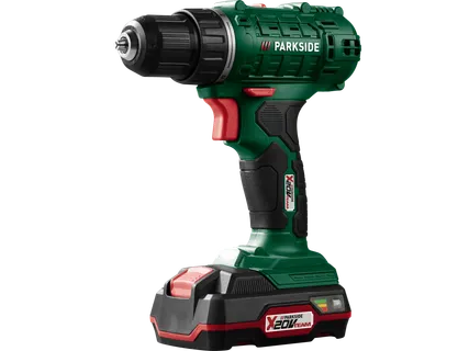 PARKSIDE 20 V akumuliatorinis gręžtuvas-suktuvas PBSSA 20-Li