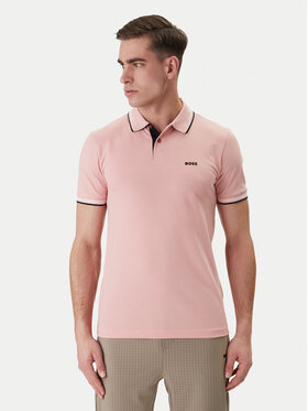BOSS Polo marškinėliai · Rožinė