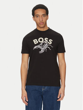 BOSS Marškinėliai · Juoda
