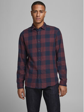 Jack & Jones Marškiniai · Tamsiai mėlyna · Slim Fit