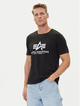 Alpha Industries Marškinėliai · Juoda