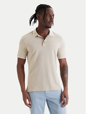 BOSS Polo marškinėliai · Smėlio