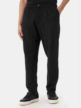 Calvin Klein Medžiaginės kelnės · Juoda · Slim Fit