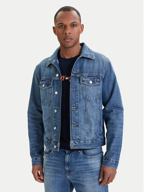 Tommy Jeans Džinsinė striukė · Mėlyna