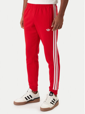 adidas Sportinės kelnės · Raudona · Slim Fit