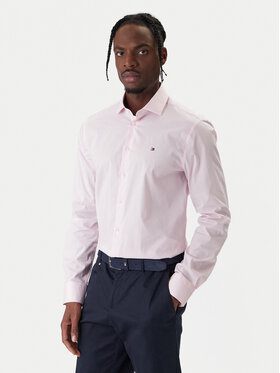 Tommy Hilfiger Marškiniai · Rožinė · Slim Fit