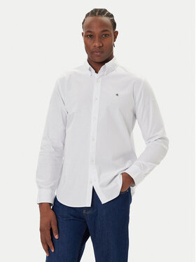 Calvin Klein Jeans Marškiniai · Balta · Regular Fit