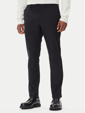 Calvin Klein Medžiaginės kelnės · Juoda · Slim Fit