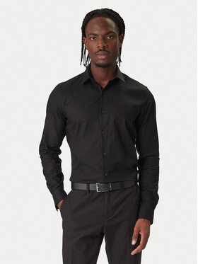 Calvin Klein Marškiniai · Juoda · Slim Fit