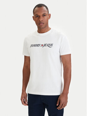 Tommy Jeans Marškinėliai · Balta