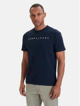 Tommy Jeans Marškinėliai · Tamsiai mėlyna