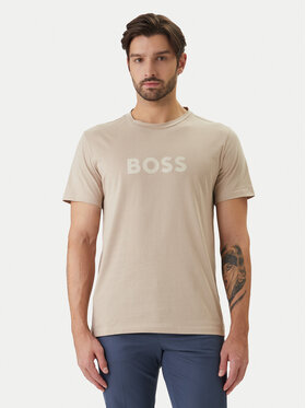 BOSS Marškinėliai · Smėlio