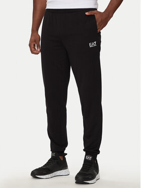 EA7 Emporio Armani Sportinės kelnės · Juoda · Regular Fit