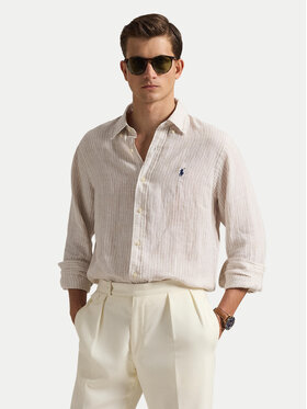 Kodas 20MAY Polo Ralph Lauren Marškiniai · Smėlio · Regular Fit
