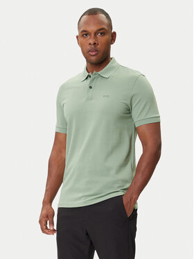 BOSS Polo marškinėliai · Žalia