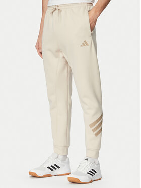 adidas Sportinės kelnės · Smėlio · Regular Fit