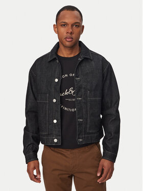 Jack & Jones Džinsinė striukė · Tamsiai mėlyna