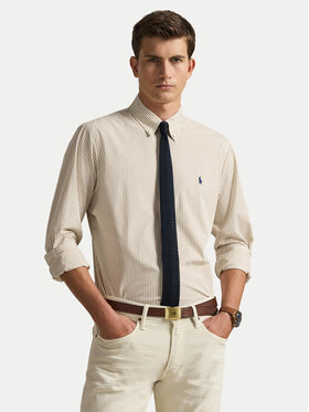 Polo Ralph Lauren Marškiniai · Šviesiai smėlinė · Slim Fit
