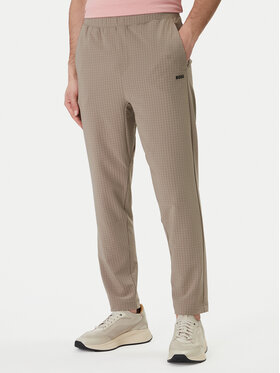 BOSS Medžiaginės kelnės · Smėlio · Slim Fit