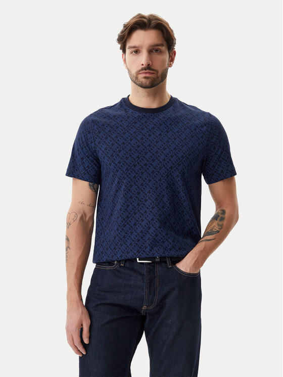 Tommy Hilfiger Marškinėliai · Tamsiai mėlyna