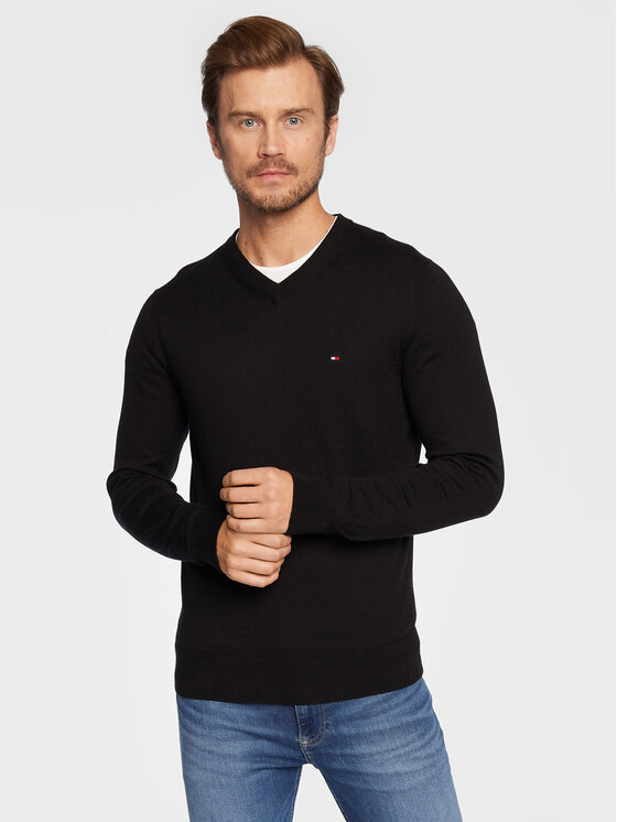 Tommy Hilfiger Megztinis · Juoda