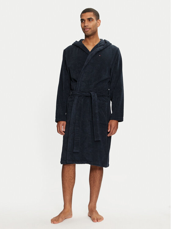 Tommy Hilfiger Chalatas · Tamsiai mėlyna