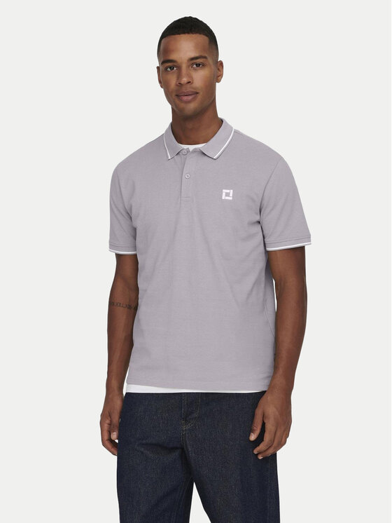 Only & Sons Polo marškinėliai · Violetinė