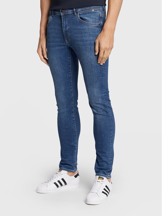 Petrol Industries Džinsai · Tamsiai mėlyna · Slim Fit