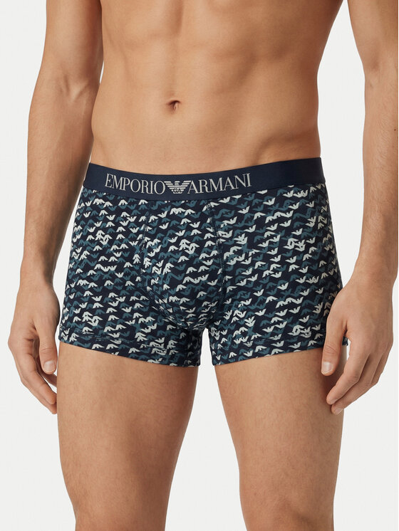 Emporio Armani Underwear Trumpikės · Tamsiai mėlyna