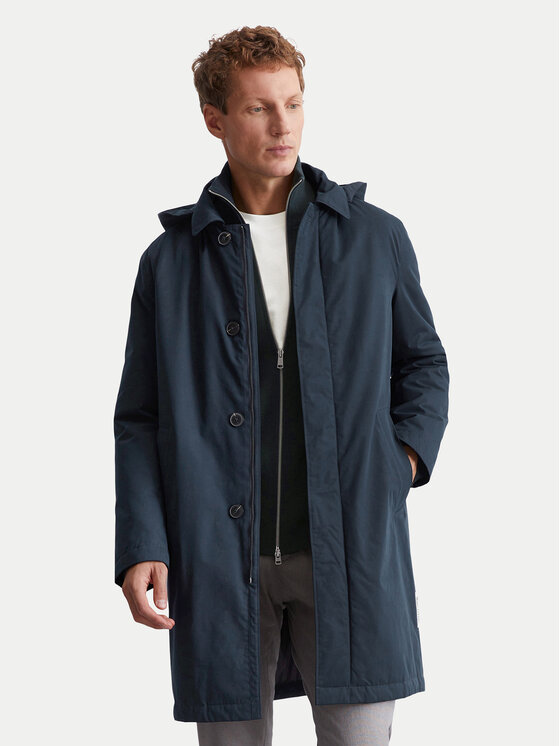 Marc O'Polo Demisezoninė striukė · Tamsiai mėlyna